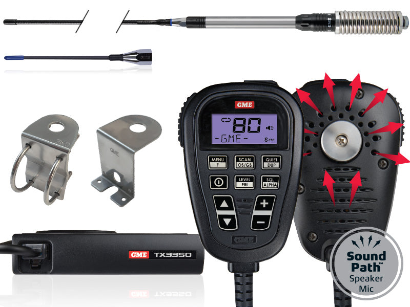 GME TX3350 UHF 477MHz W AERIAL KIT