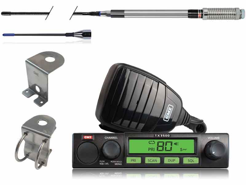 GME TX3500S UHF COMPACT RADIO VALUE KIT