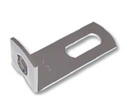 CHROME L BRACKET FOR CONVEX MIRROR