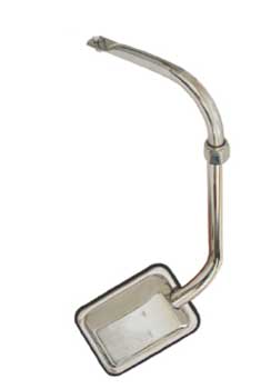 BONNET MOUNT MIRROR ARM STAINLESS STEEL