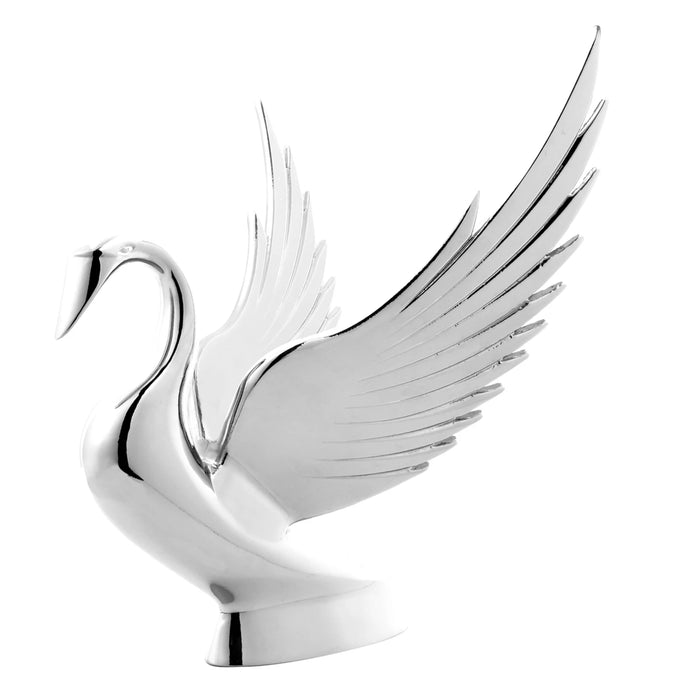 CHROME SWAN WINDRIDER MASCOT HOOD ORNAME