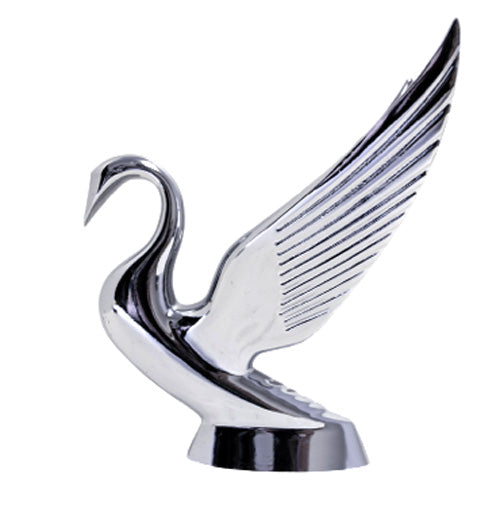 CHROME SWAN MASCOT HOOD ORNAMENT