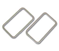 INTERNATIONAL STAINLESS SWITCH COVER  X2