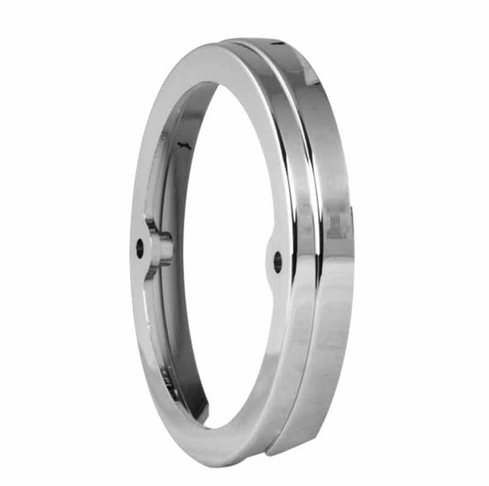 CHROME LAMP BEZEL NO VISOR
