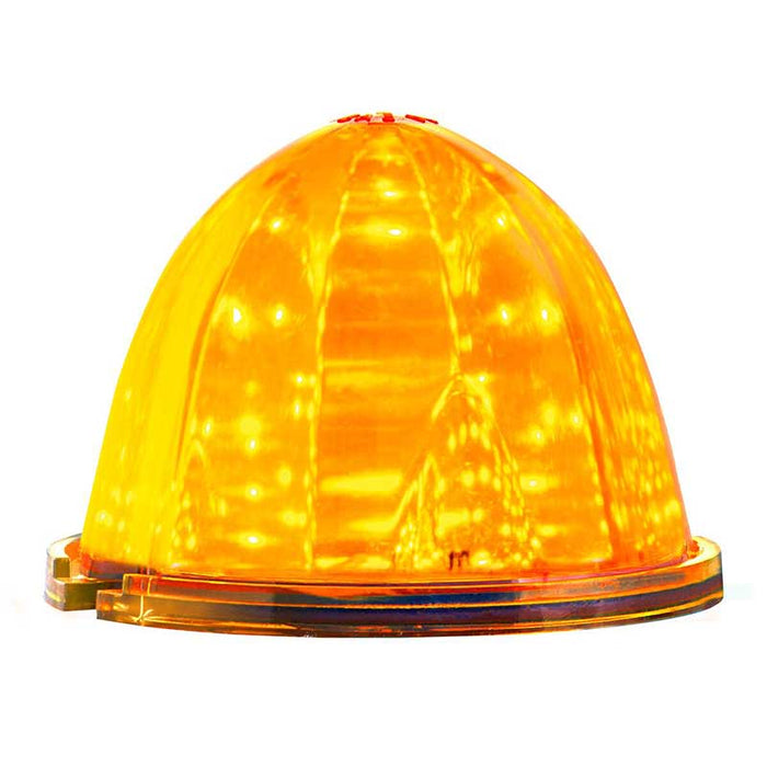 LED WATERMELON LAMP AMBER/AMBER 12V