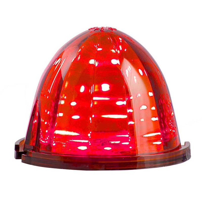 LED WATERMELON LAMP RED/RED 12V