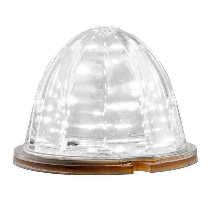 LED WATERMELON LAMP WHITE/CLEAR 12V