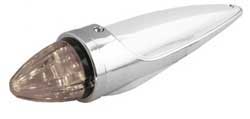 LED TORPEDO ROOF LAMP AMBER/ CLEAR 12V