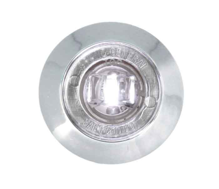 MINI 25MM LED LAMP WHITE 12V
