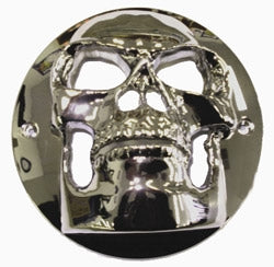 BEZEL CHROME PLASTIC SKULL FOR 4IN LAMP