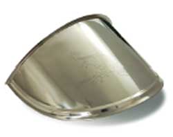 HEADLAMP STAINLESS EXTENDED VISOR 7IN