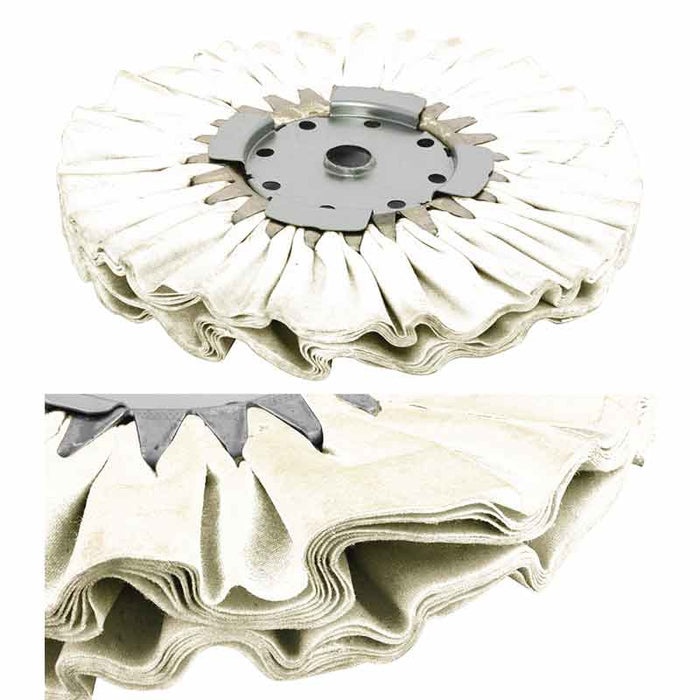 AIRWAY BUFFING WHEEL 16 PLY WHITE