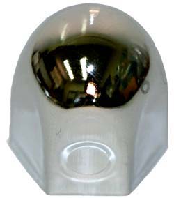 CHROME NUT COVER 1 5/8IN STANDARD SHAPE