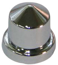 NUT COVER CHROME PLASTIC 3/8IN OR 10MM