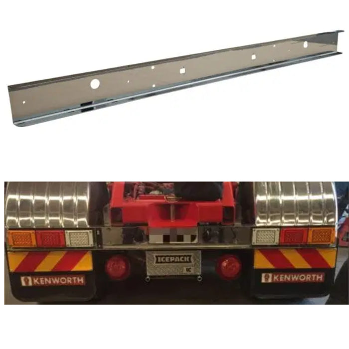 REAR LIGHT BAR C CHANNEL STAINLESS STEEL