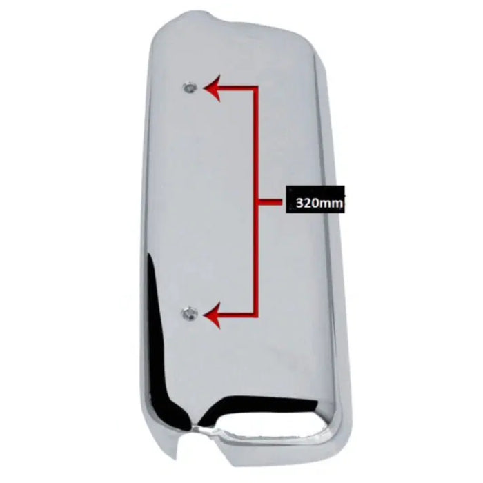 CHROME MIRROR COVER FREIGHTLINER LH