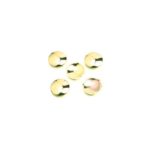 KW GOLD PLASTIC UPHOLSTERY PLUGS X 25