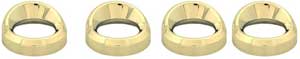 KW GAUGE COVER SMALL GOLD 4 PACK