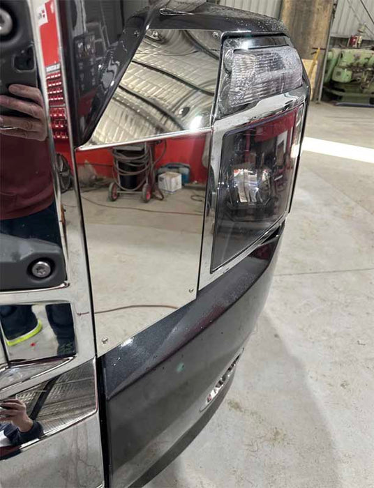 STAINLESS FRONT FENDER GUARD ANTHEM PAIR