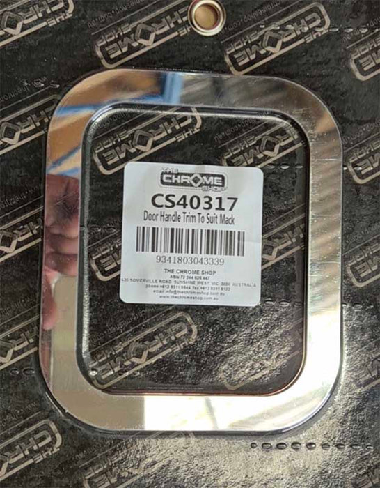 STAINLESS DOOR HANDLE TRIM TO SUIT MACK