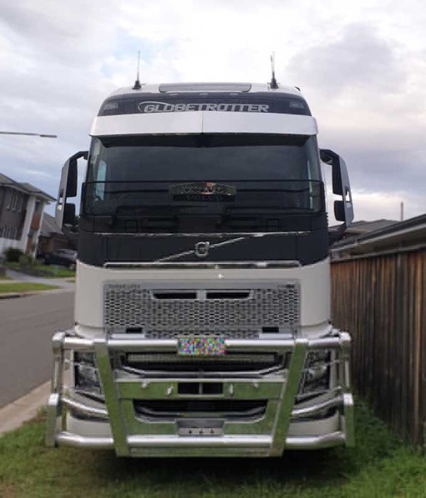 STAINLESS SUNVISOR TO SUIT VOLVO BOLTLES