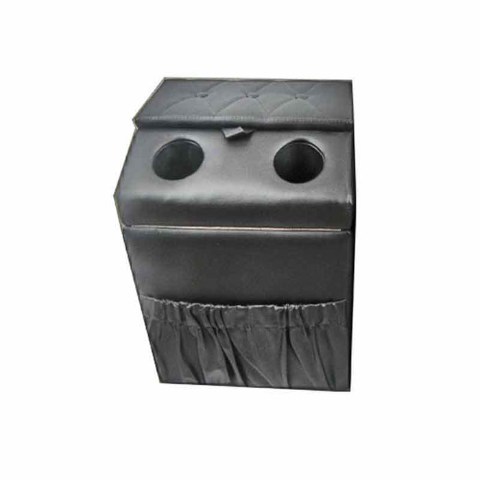 MIDDLE SEAT CONSOLE & CUP HOLDER BLACK