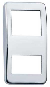 SWITCH COVER CHROME PLAIN