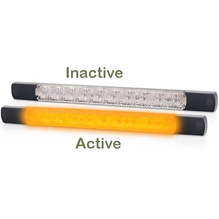 HELLA INDICATOR CLEAR/AMBER 12V