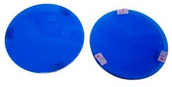 HEADLAMP COVER BLUE SUIT 7IN ROUND X2