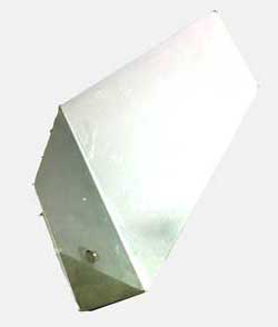 STAINLESS STEEL LAMP SHROUD RIGHT