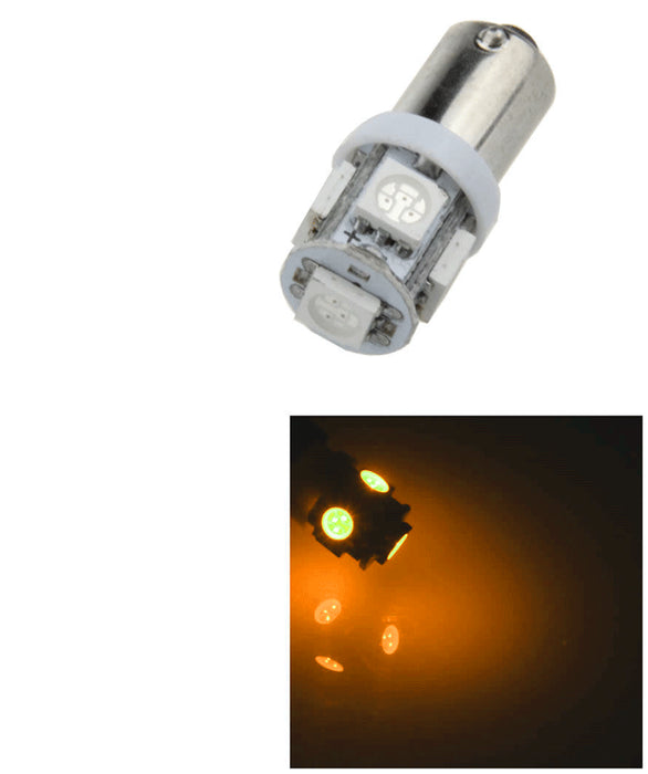 LED Ba9s BULB AMBER 12V ONLY