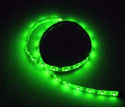 LED STRIP LIGHTING GREEN 500MM 12V