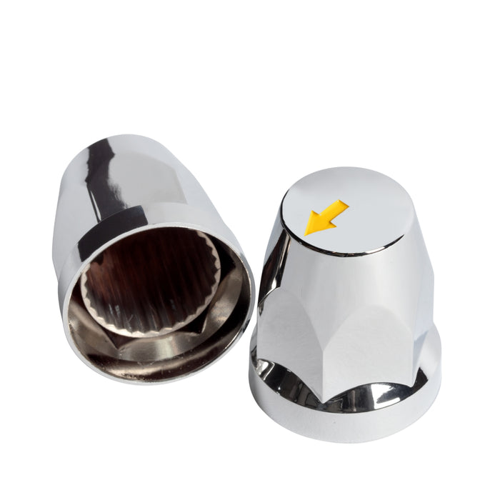 NUT COVER PLASTIC ROUND 33MM ARROW