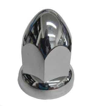 NUT COVER CHROME PLASTIC 33MM STANDARD