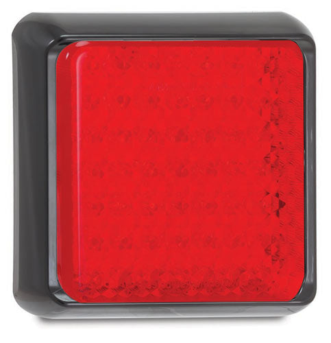 LED STOP TAIL  BLACK BASE 12/24V
