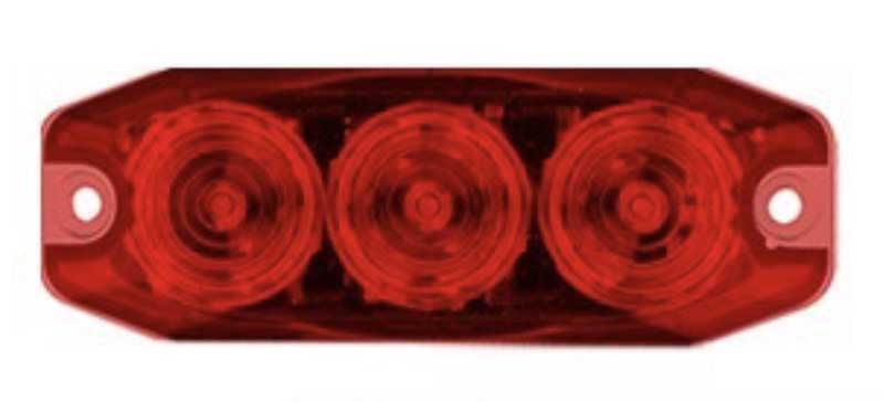 REAR STOP/TAIL LAMP RED TWIN PACK