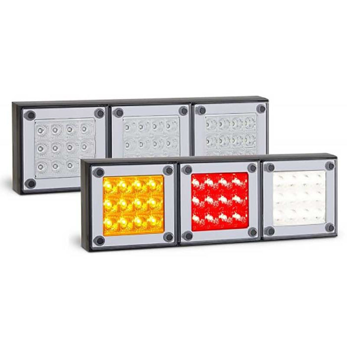 MINI JUMBO COMBINATION TAIL LIGHT TINTED