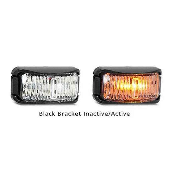 LED SIDE DIRECTIONAL LAMP CLEAR/AMBER
