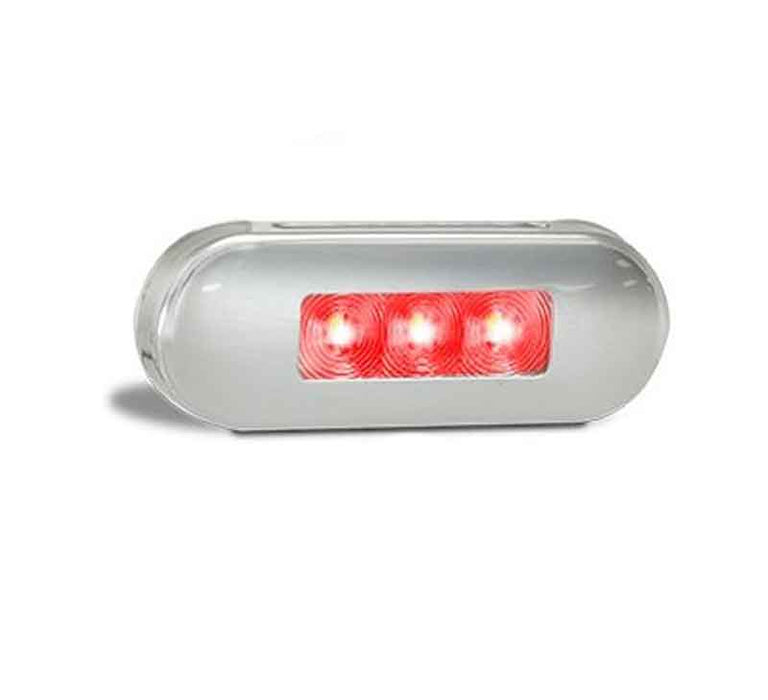LED MARKER RED/RED STAINLESS
