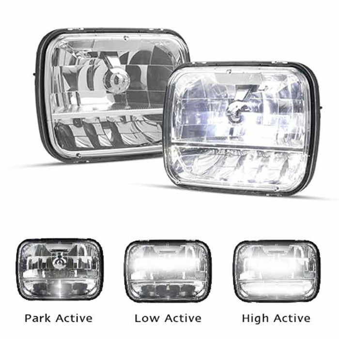 MAXILAMP 5 X 7IN LED HEADLAMP PAIR