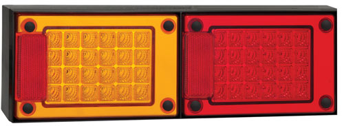 LED DUAL COMBINATION LAMP 12/24V