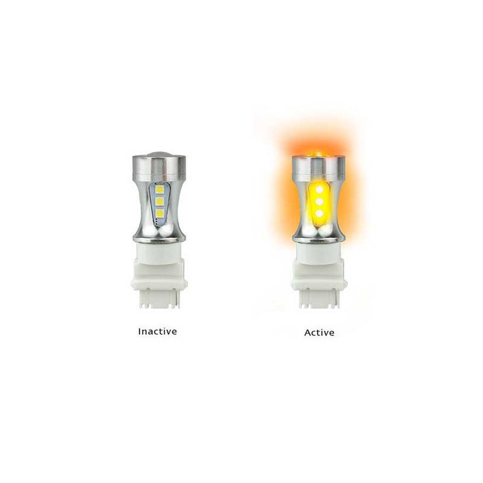 T20 AMBER INDICATOR WEDGE BULB 12-24v