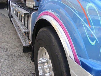 STAINLESS STEEL STEER FLARES KENWORTH PR