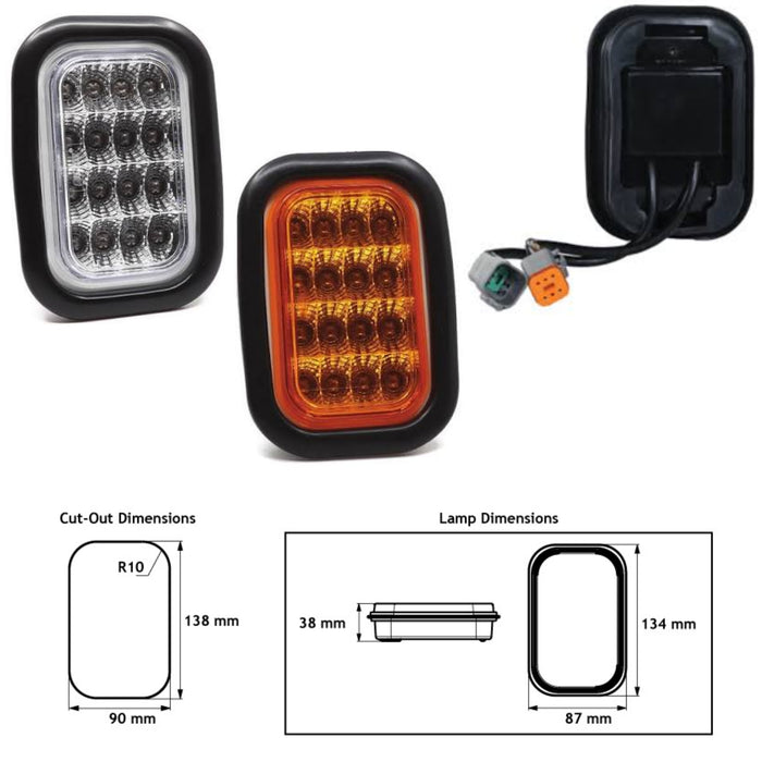LUCIDITY RECTANGULAR INDICATOR LED LINK