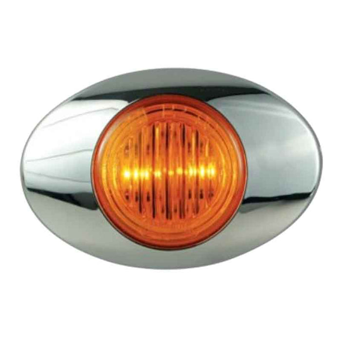 PANEL LIGHT LED CLEAR/AMBER 12 VOLT