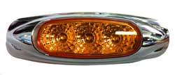 LUCIDITY LED SIDE MARKER CLEAR/AMBER