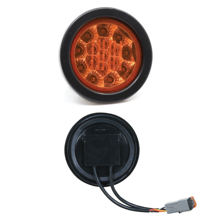 LUCIDITY LED 4IN ROUND AMB/AMB LINK