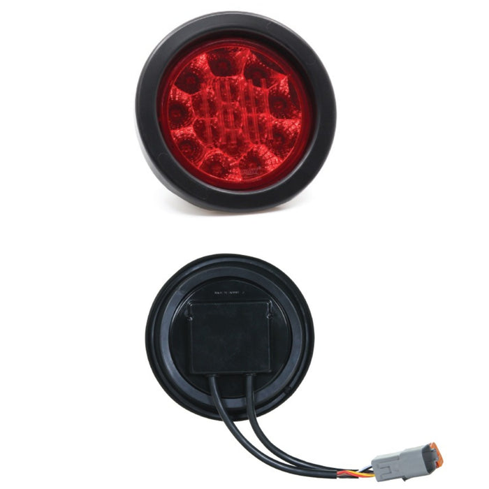 LUCIDITY LED 4IN ROUND RED/RED LINK