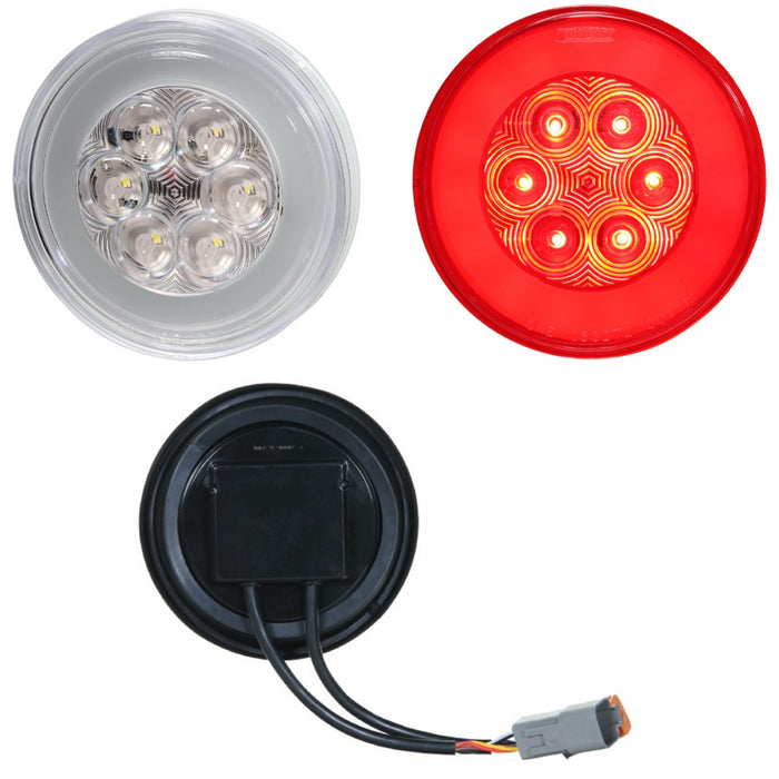 GLO TRAC CLEAR/RED STOP/TAIL LINK SERIES