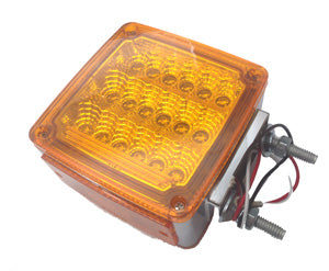 LUCIDITY LED SQUARE INDICATOR AMB/AMBER